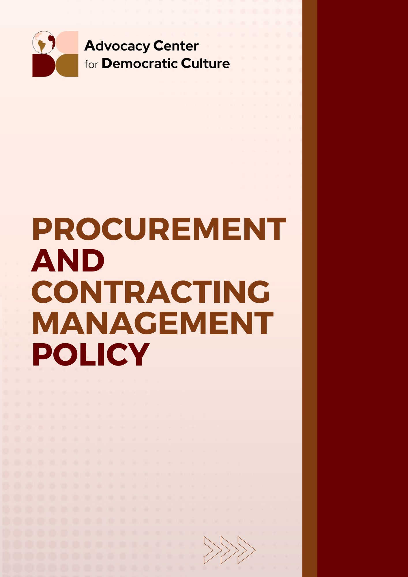 Procurement and Contracting Management Policy