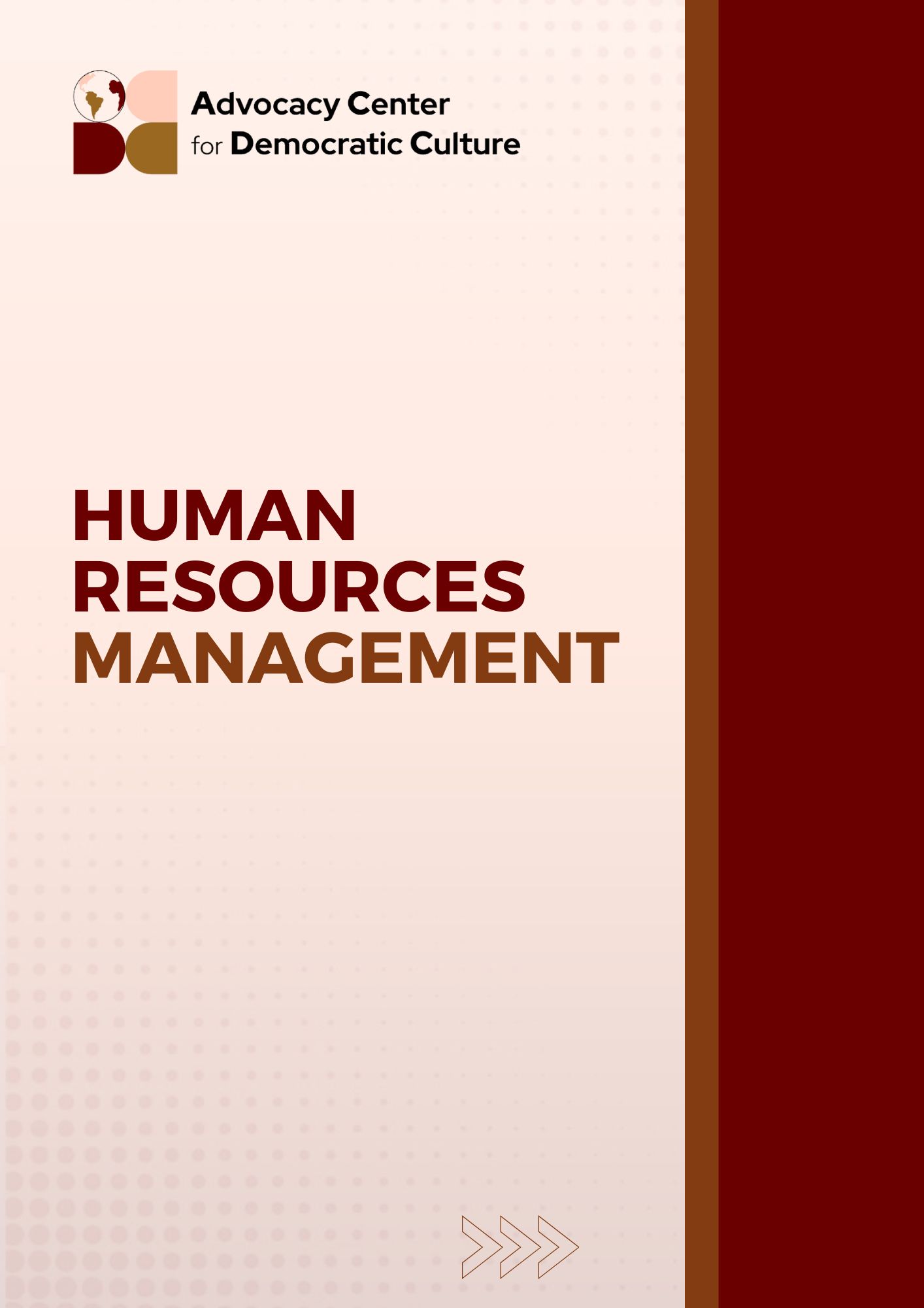 Human Resources Management
