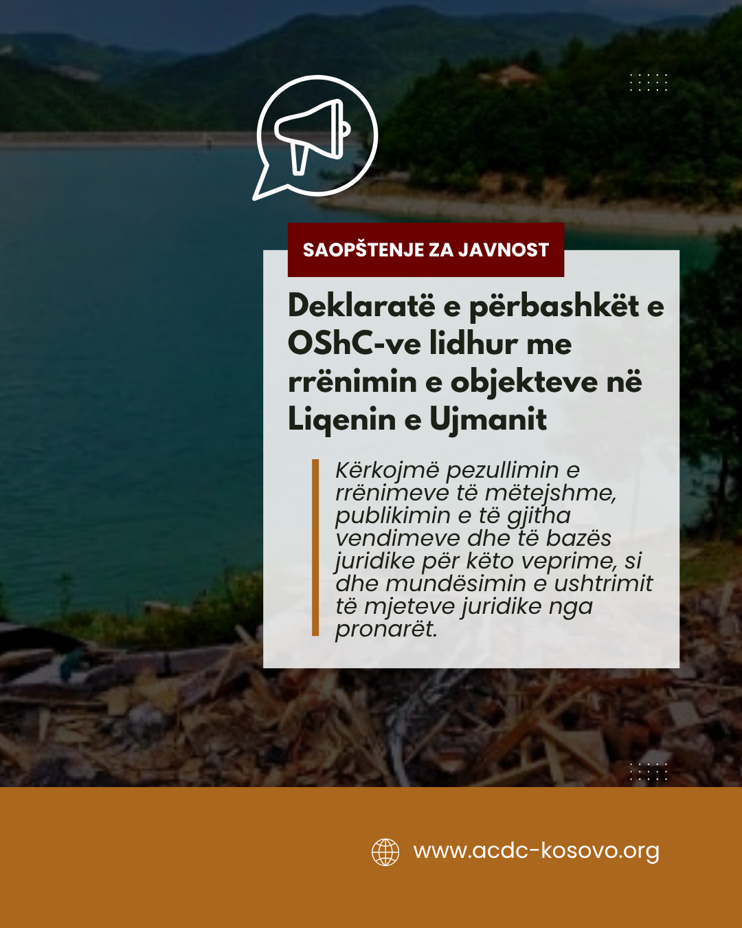 deklarate-e-organizatave-te-shoqerise-civile-lidhur-me-rrenimin-e-objekteve-ne-liqenin-e-ujmanit