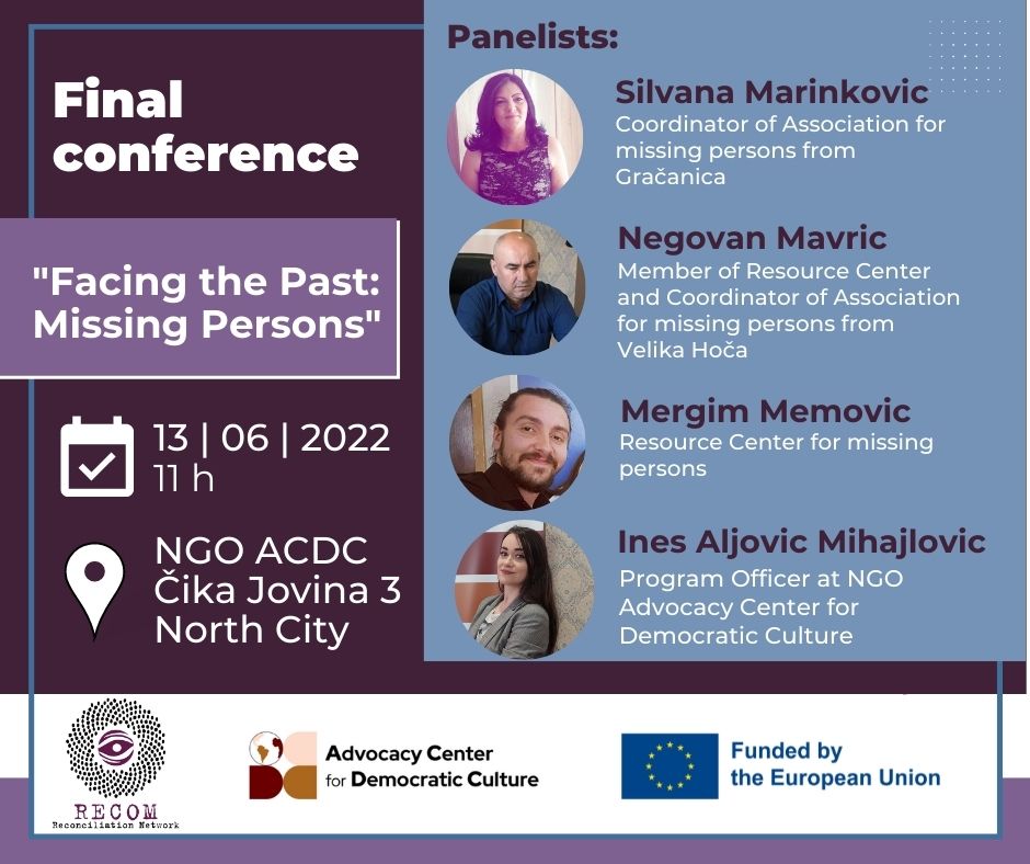 final-conference-facing-the-past-missing-persons-13th-june-2022