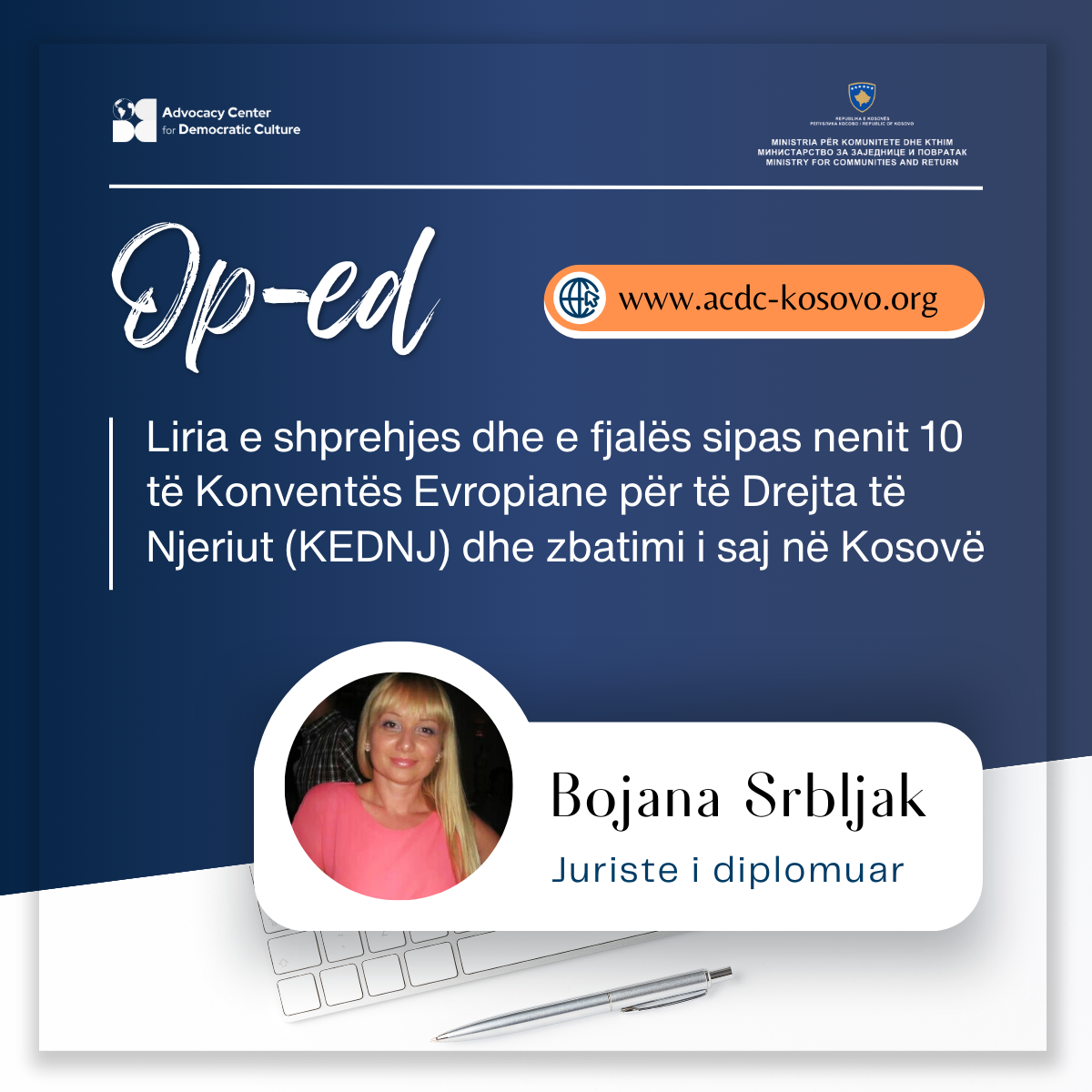 op-ed-liria-e-shprehjes-dhe-e-fjales-sipas-nenit-10-te-konventes-evropiane-per-te-drejta-te-njeriut-kednj-dhe-zbatimi-i-saj-ne-kosove