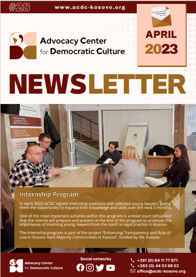 Newsletter #28/23 April