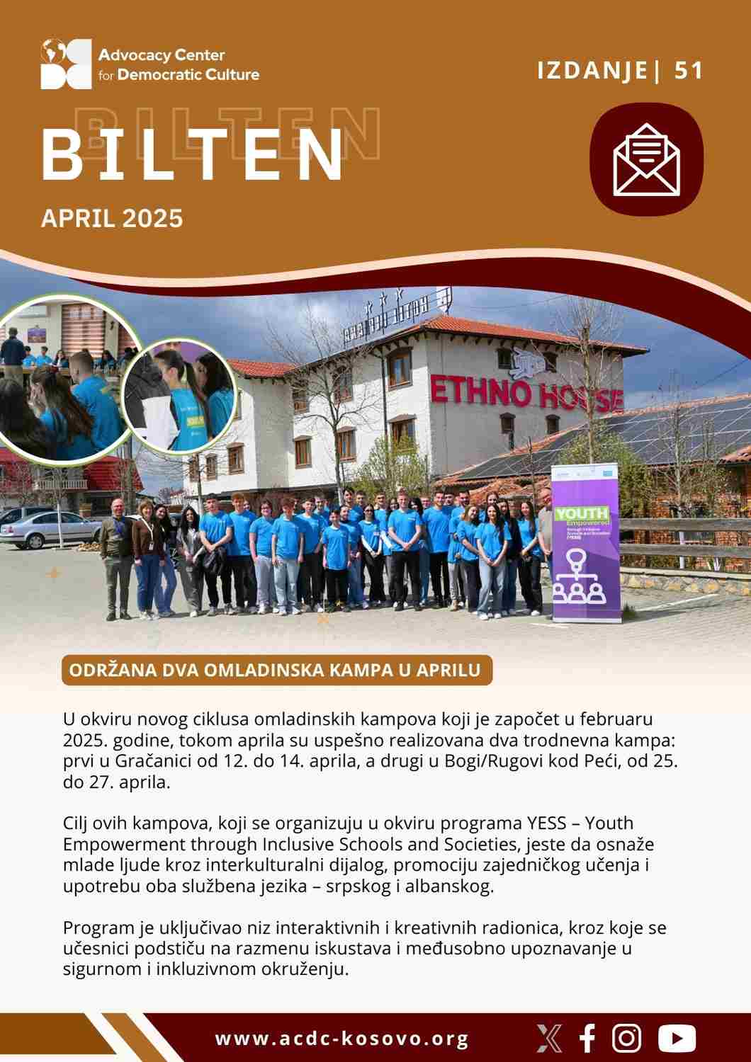 Bilten #51/25 mart