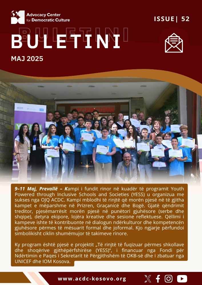 Buletini #52/25 maj