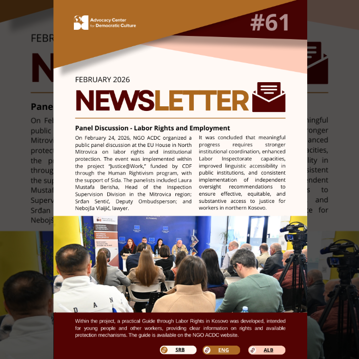 Newsletter #61/26 February