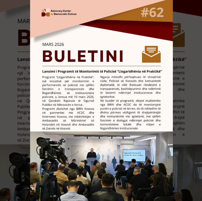 Buletini #62/26 mars