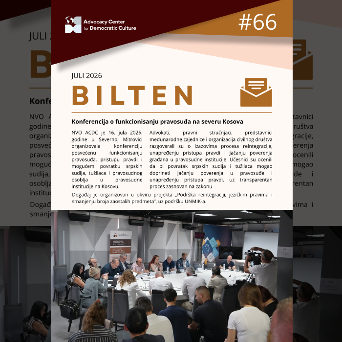 Bilten #66/26 jul