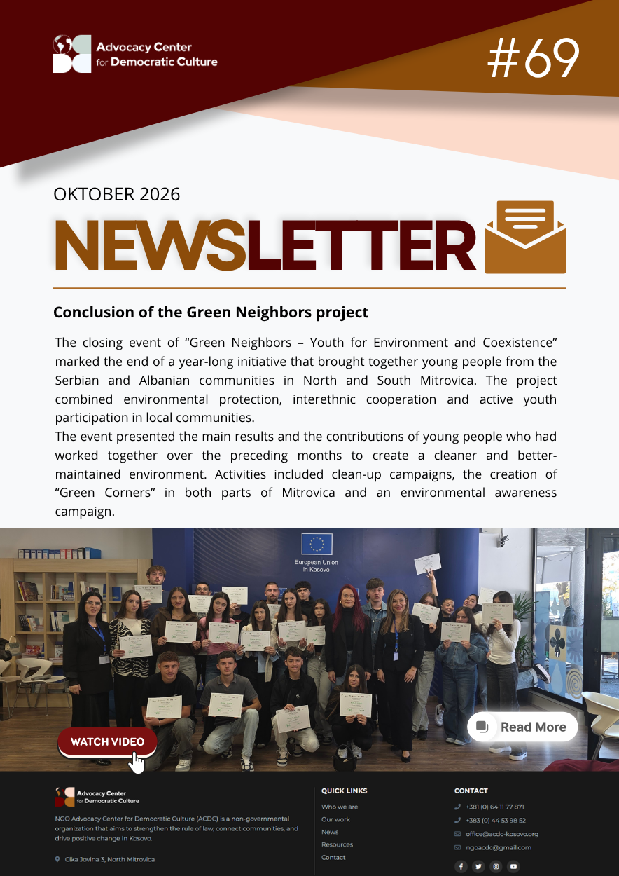 Newsletter #69/26 October